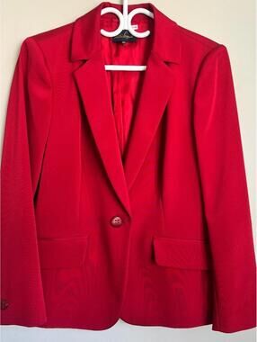 Luisa Spagnoli Blazer Women's XL - Red